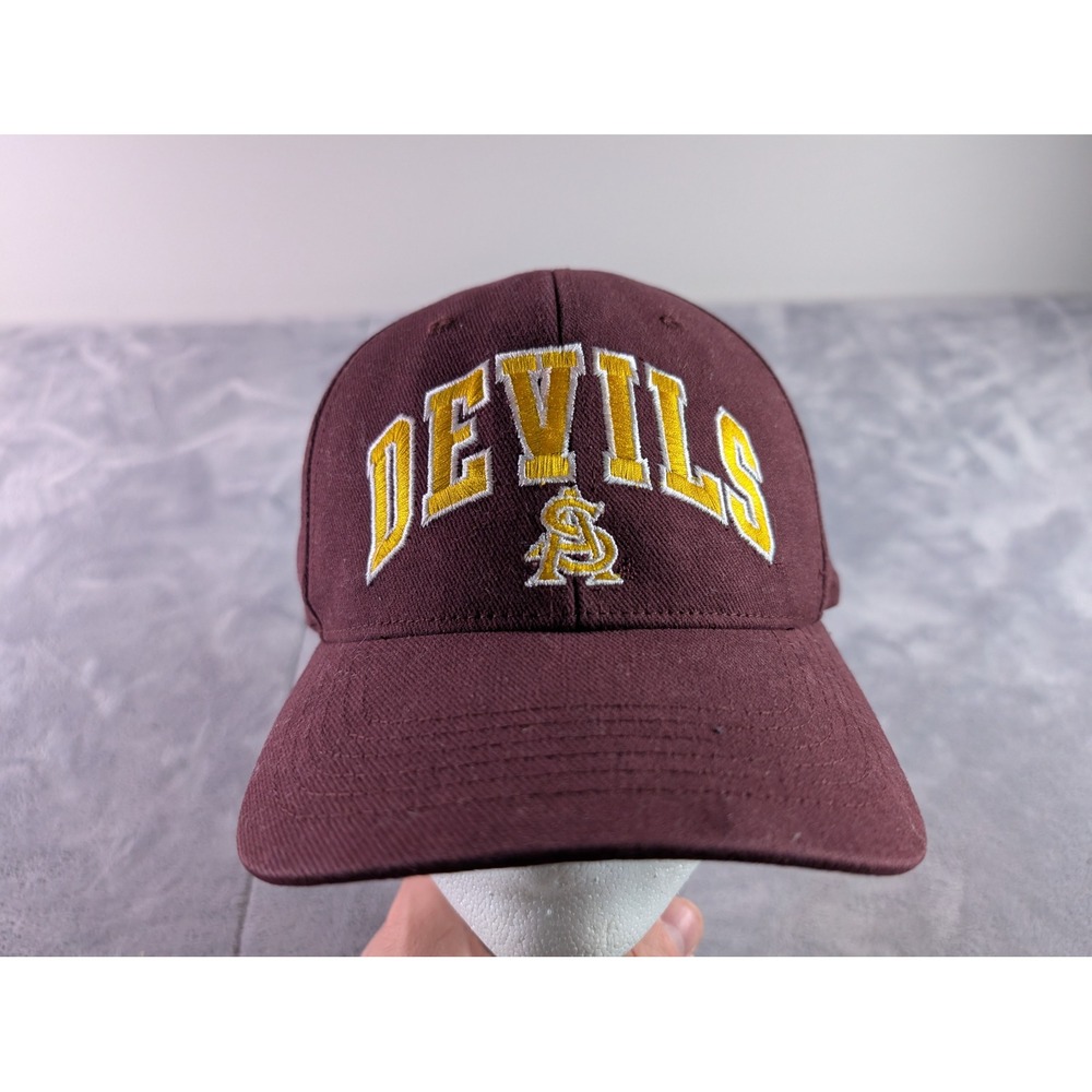 Captivating Arizona State Sun Devils ASU Hat Maroon Adjustable Baseball Cap